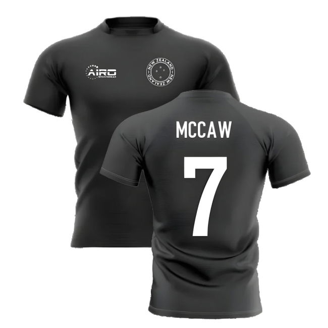 Player 2025-2026 New Zealand Home Concept Rugby Shirt (Mccaw 7)