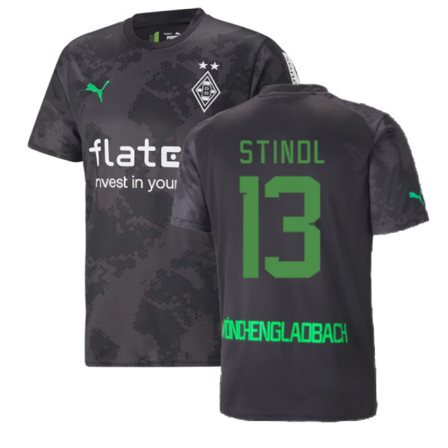 Match Quality Football Borussia Mgb Third Shirt Stindl #13 New Rel...