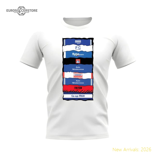 Authentic Birmingham Sponsor History T-shirt (white) - Premium