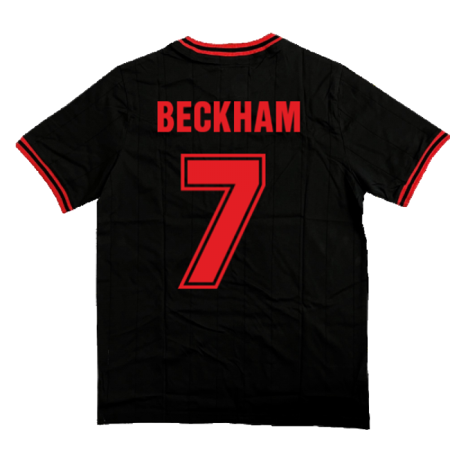 Devoted Football Vintage The Devil Away Shirt Beckham #7 Ultra Comf...