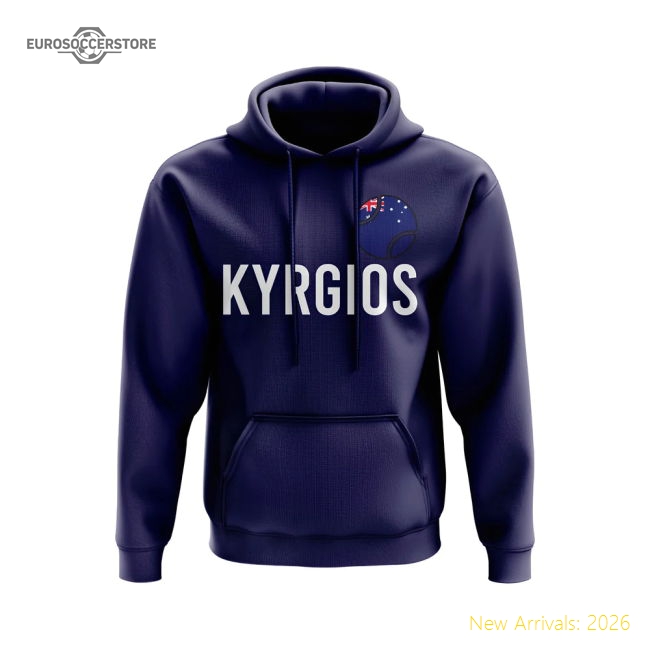 Nick Kyrgios Australia Name Hoody (Navy)