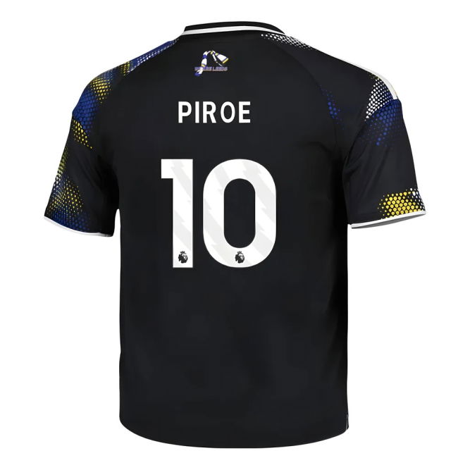 Kids Updated Breathable Leeds Third Team Kit