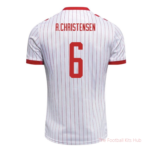 Club Soccer Denmark 2026-2027 Away Shirt (A.Christensen 6)