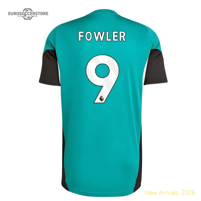 Official 2025-2026 Liverpool Eu Training Jersey (green) (fowler 9)