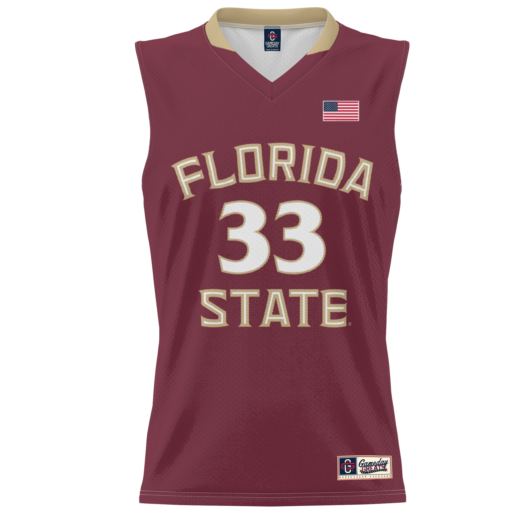 [NJP] Erin Howard Florida State Seminoles GameDay Greats Unisex Lightweight Basketball Alumni Jersey - Garnet