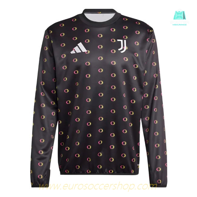 2024-2025 Juventus Pre Match Warm Up Top (Black)