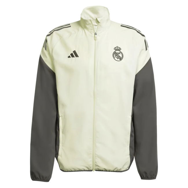 Real Madrid Soccer Club Fashionable Jacket Football Shirt