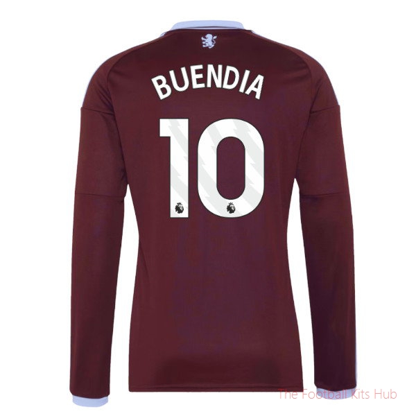Aston Villa 2026-2027 Long Sleeve Home Shirt (Buendia 10)