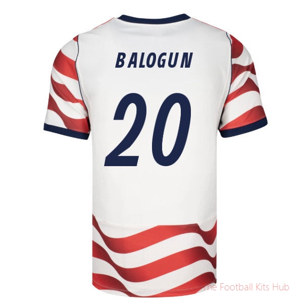 [JED] 2026/27 USA USMNT Home Authentic Jersey (Balogun 20) Jersey