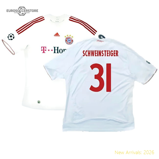 Match-Day Bayern Munich 2008-09 Third Shirt ((Very Good) Xxl) (Schweinsteiger