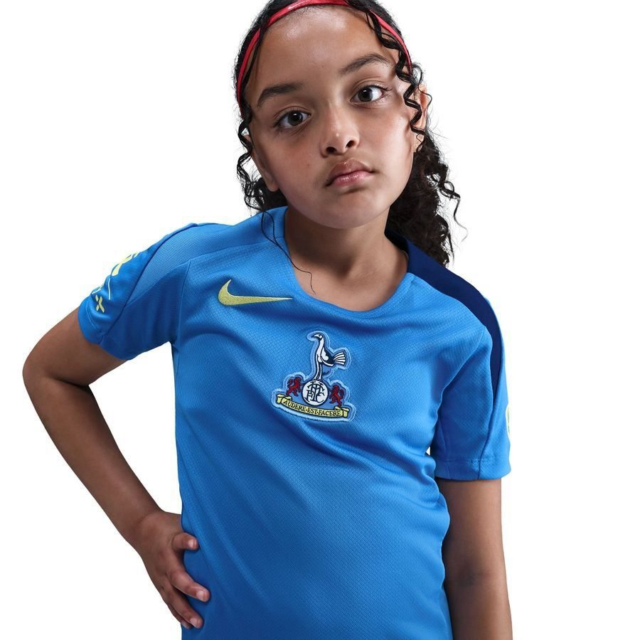 Tottenham Training T-Shirt Dri-FIT Strike 3rd - Pacific Blue/Dynamic Yellow Kids