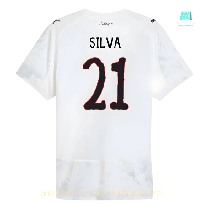 2025-2026 KIDSUPER x Manchester City CWC Authentic Shirt (White) (Silva 21)