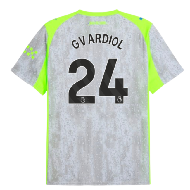 Moisture-Wicking 2025-2026 Third Premium EPL Shirt Gvardiol 24 Ad#608