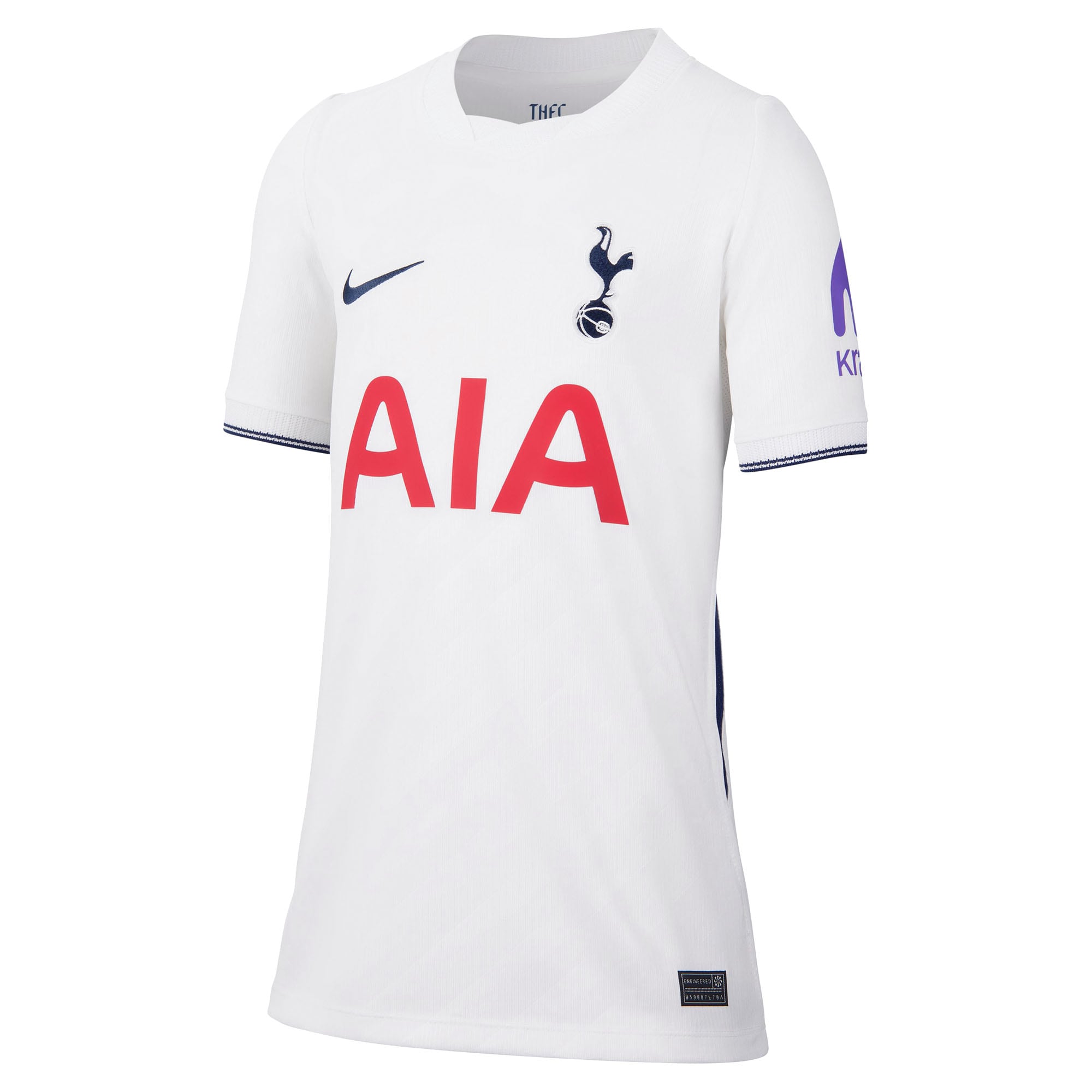 [SJH] Tottenham Hotspur Youth 2026/27 Home Stadium Replica Custom Jersey - White
