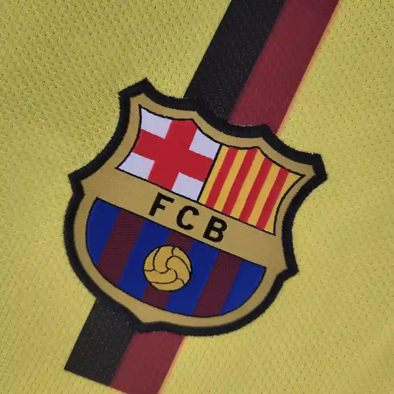 2008-2009 Long Sleeve Barcelona Jersey retro kit