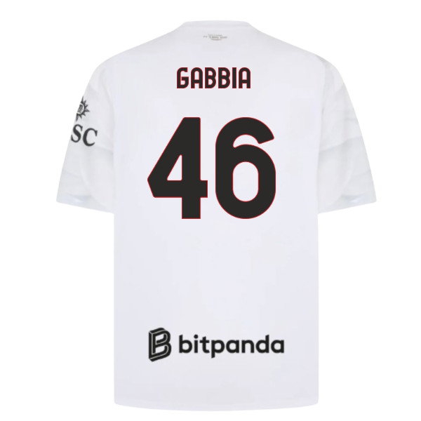 2026-2027 AC Milan Away Shirt (Gabbia 46)