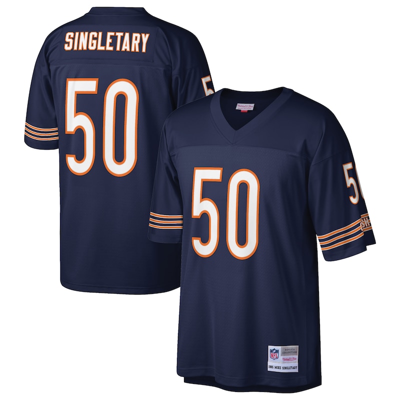 None Mike Singletary CHI Bears High-Quality Authentic Jersey