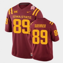 Men's None Game 2021 moisture wicking Dylan Soehner #89 home jersey