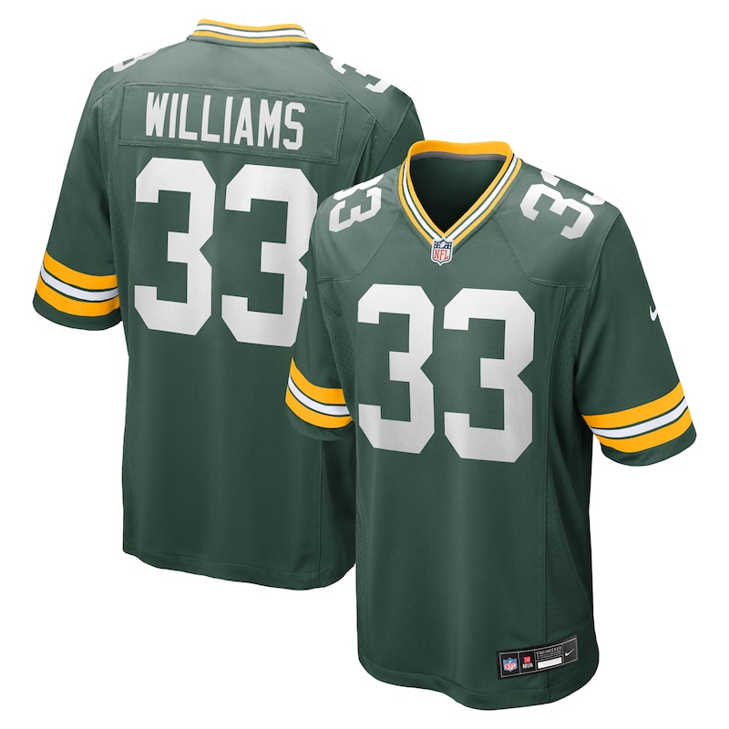 None Evan Williams GB Packers Timeless Officially Licensed Jersey