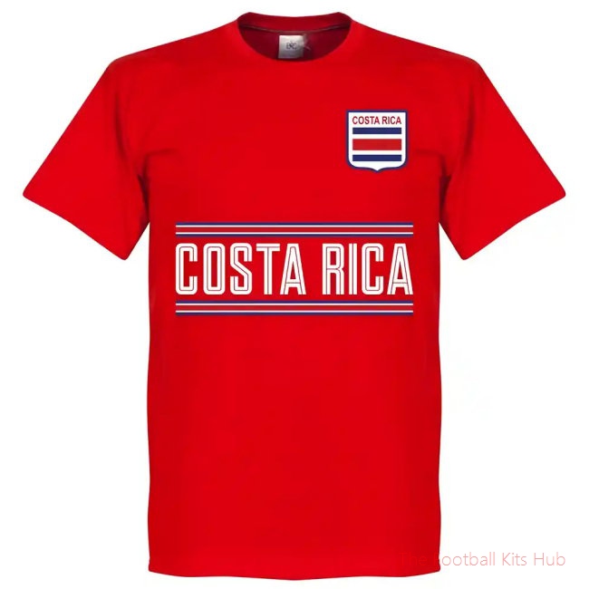Costa Rica Team T-Shirt - Red
