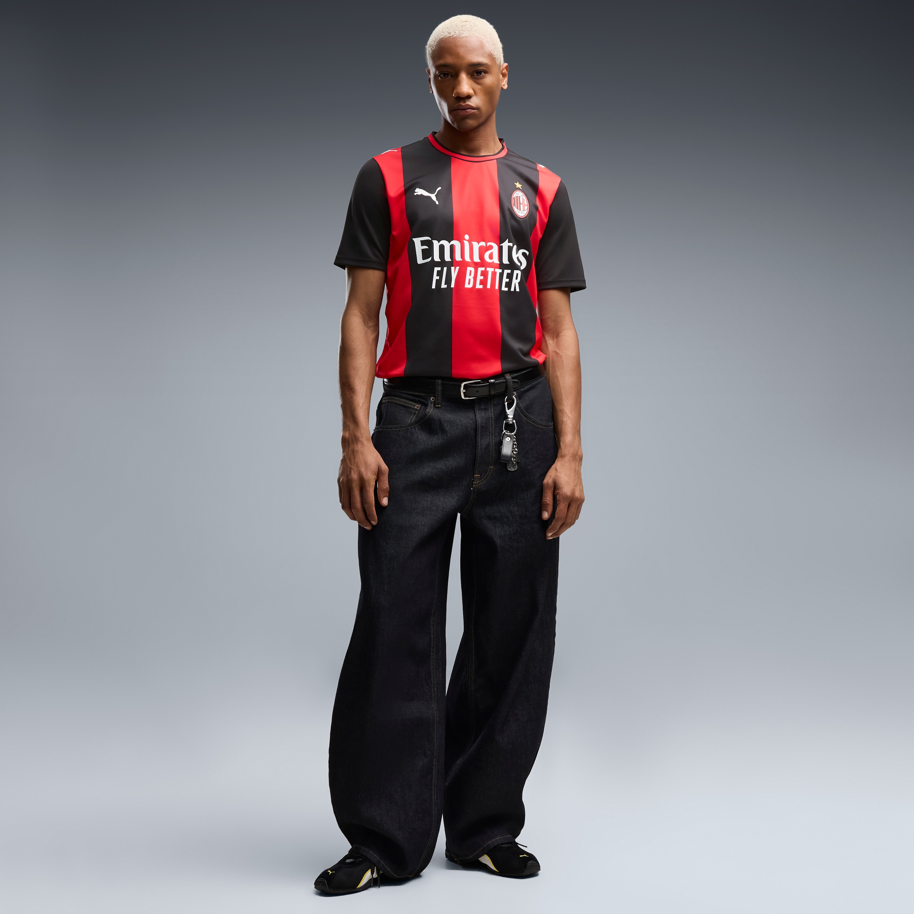 [SJH] AC Milan 2026/27 Home Replica Jersey - Black/Red