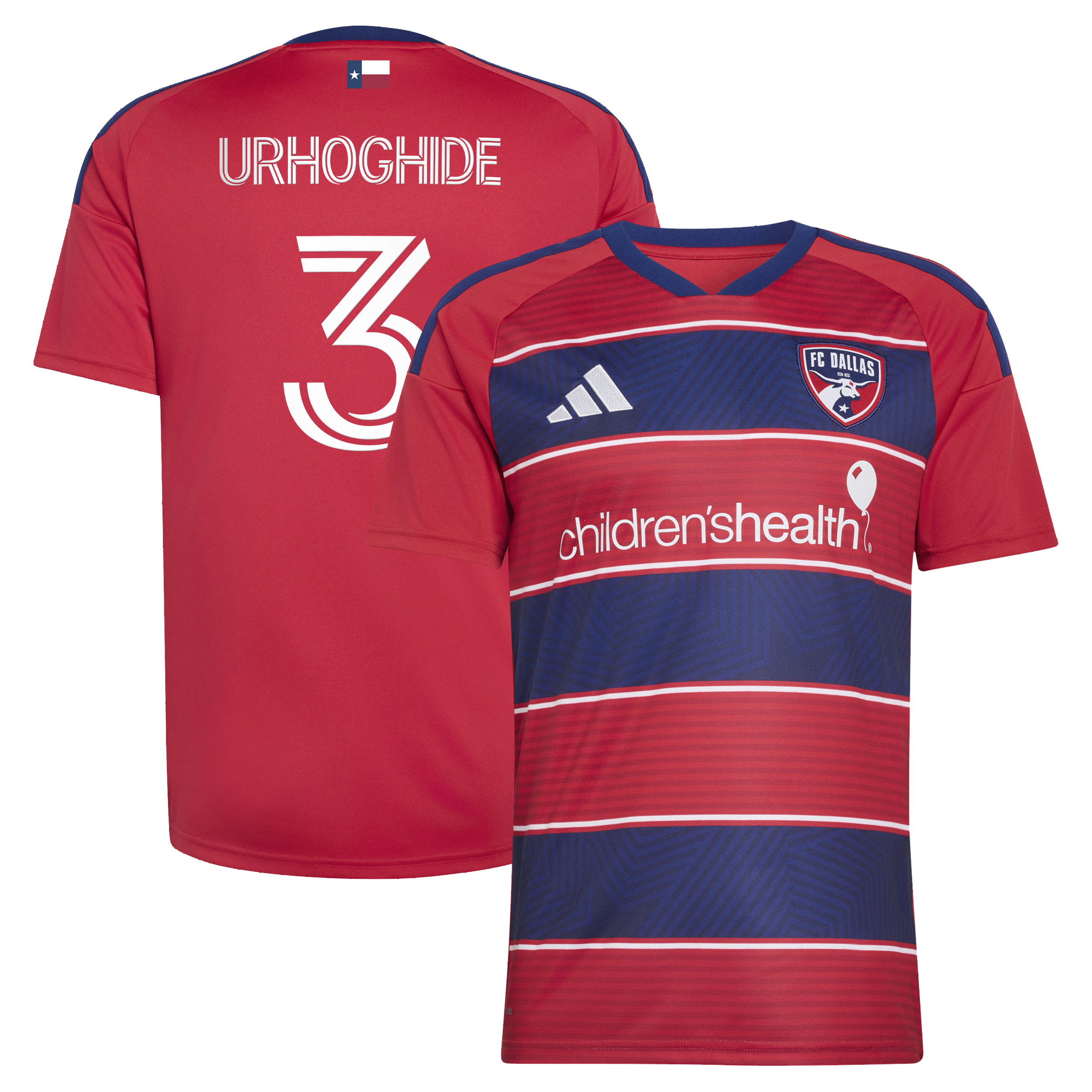[SJH] Osaze Urhoghide FC Dallas 2026 DNA Kit Replica Jersey - Red