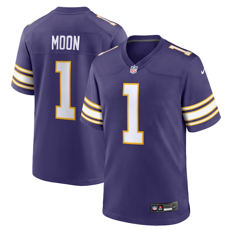 None Warren Moon Minnesota Vikings Powerhouse Team Game-Day Essential