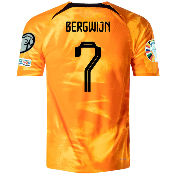 Netherlands 2022-2023 UEFA Euro Home Shirt –  Match Day Version S