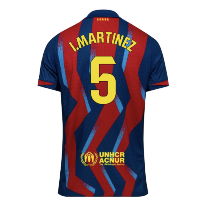Elite 2025-2026 Fcb Authentic Dri-fit Se Fourth Jersey (imartinez 5)