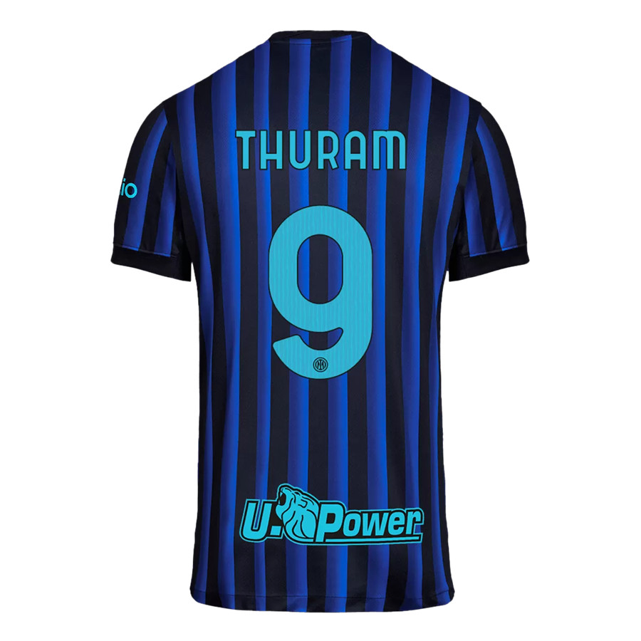 Licensed Premium Durable Inter Milan 9 THURAM Home Shirt 202526