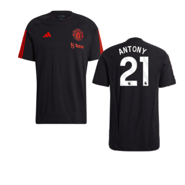 Man Utd 2023-20 Training Football Shirt Antony (21) L M