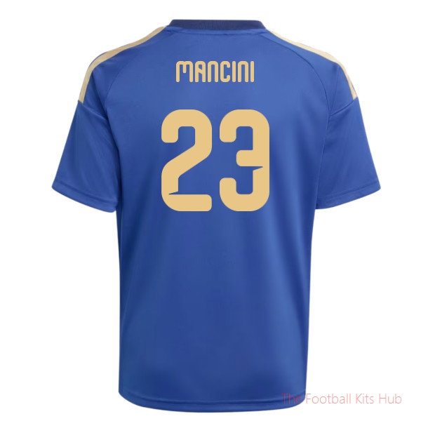 2026-2027 Italy Home Fan Jersey (Kids) (Mancini 23)
