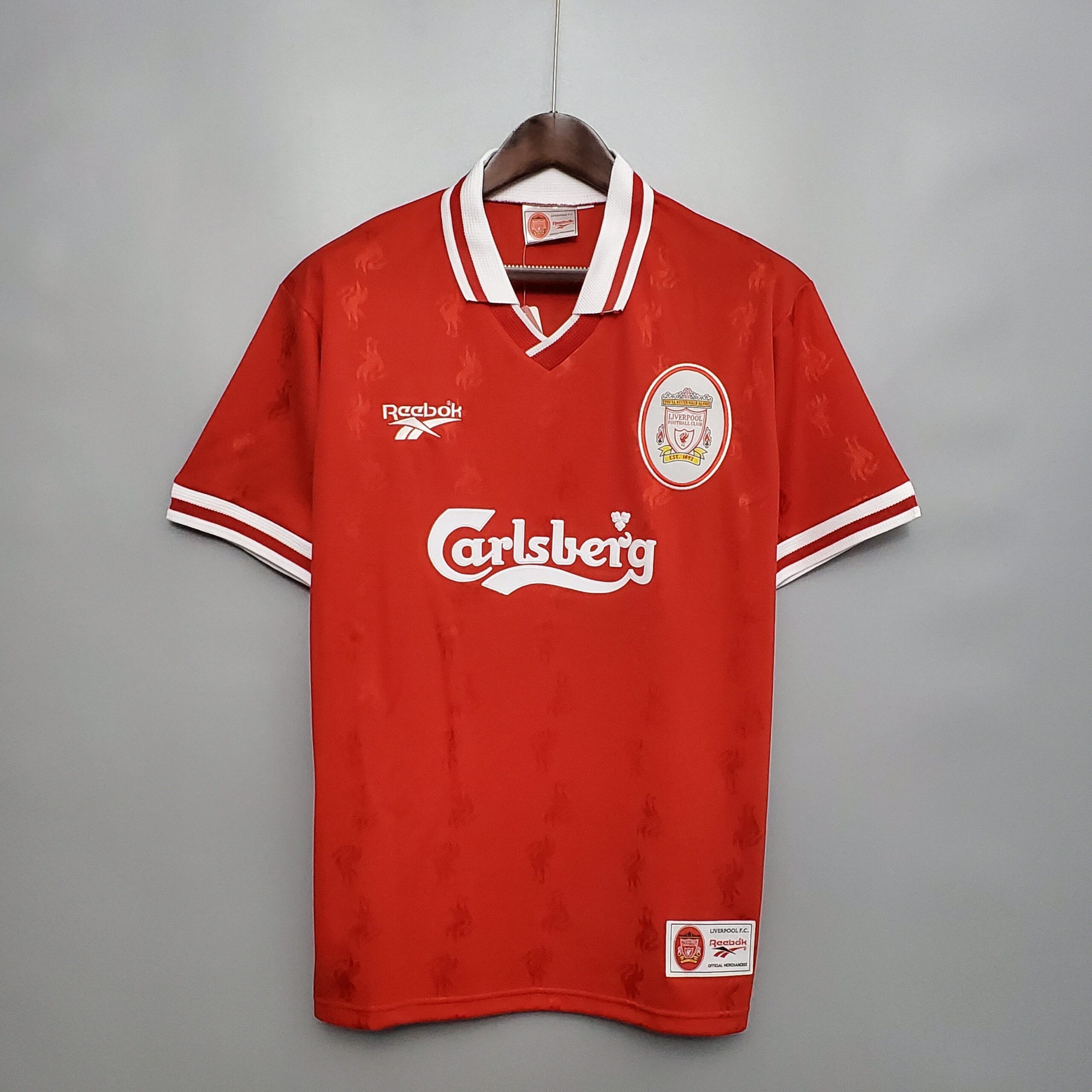 1996-1997 Liverpool home retro kit