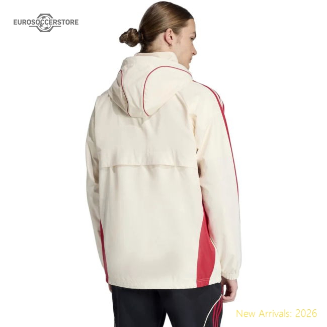 Authentic 2025-2026 Liverpool Urban Purist Windbreaker (white)