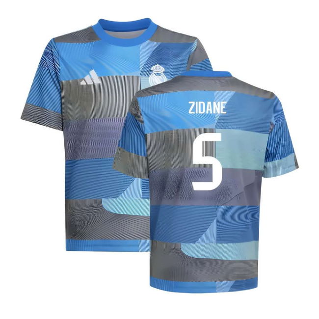 Zidane 5 Real Madrid Main Team Pro Level Home Pro Shirt (Kids) (1)