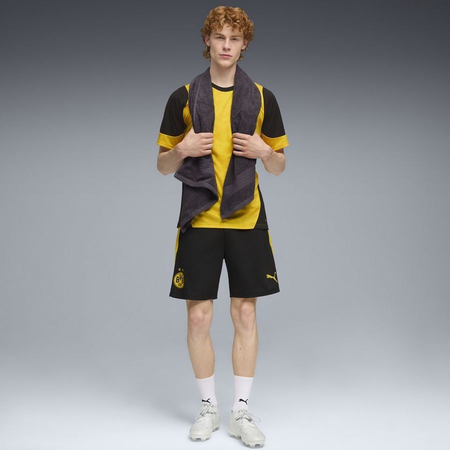 Dortmund Training Shorts - PUMA Black/Faster Yellow