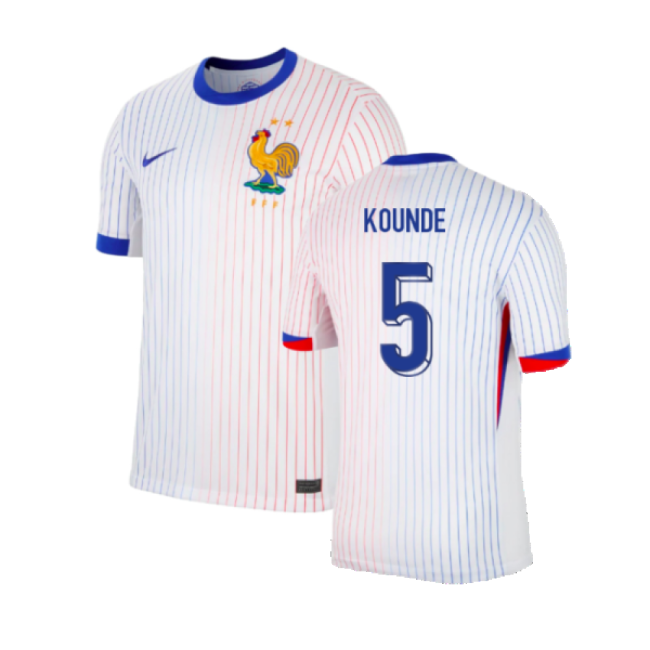 France 2024 Away Jersey Shirt Football Fan Apparel Game Day Supporter Collection
