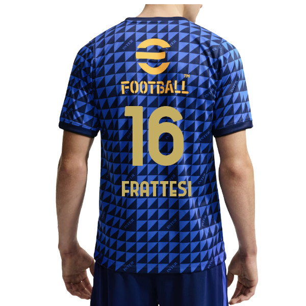 [DDJ] 2026-2027 Inter Milan Pre-Match Shirt (Blue) (Frattesi 16)