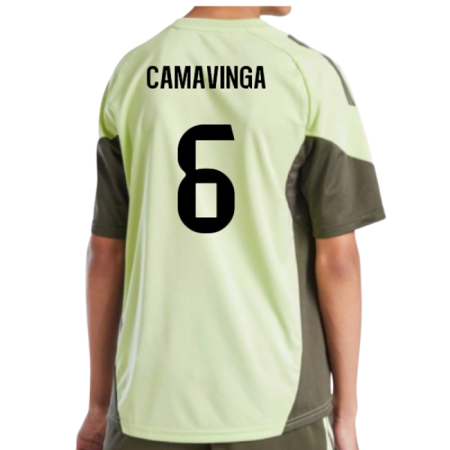 Kids Real Madrid Team Fashionable Training Game Jersey (1)