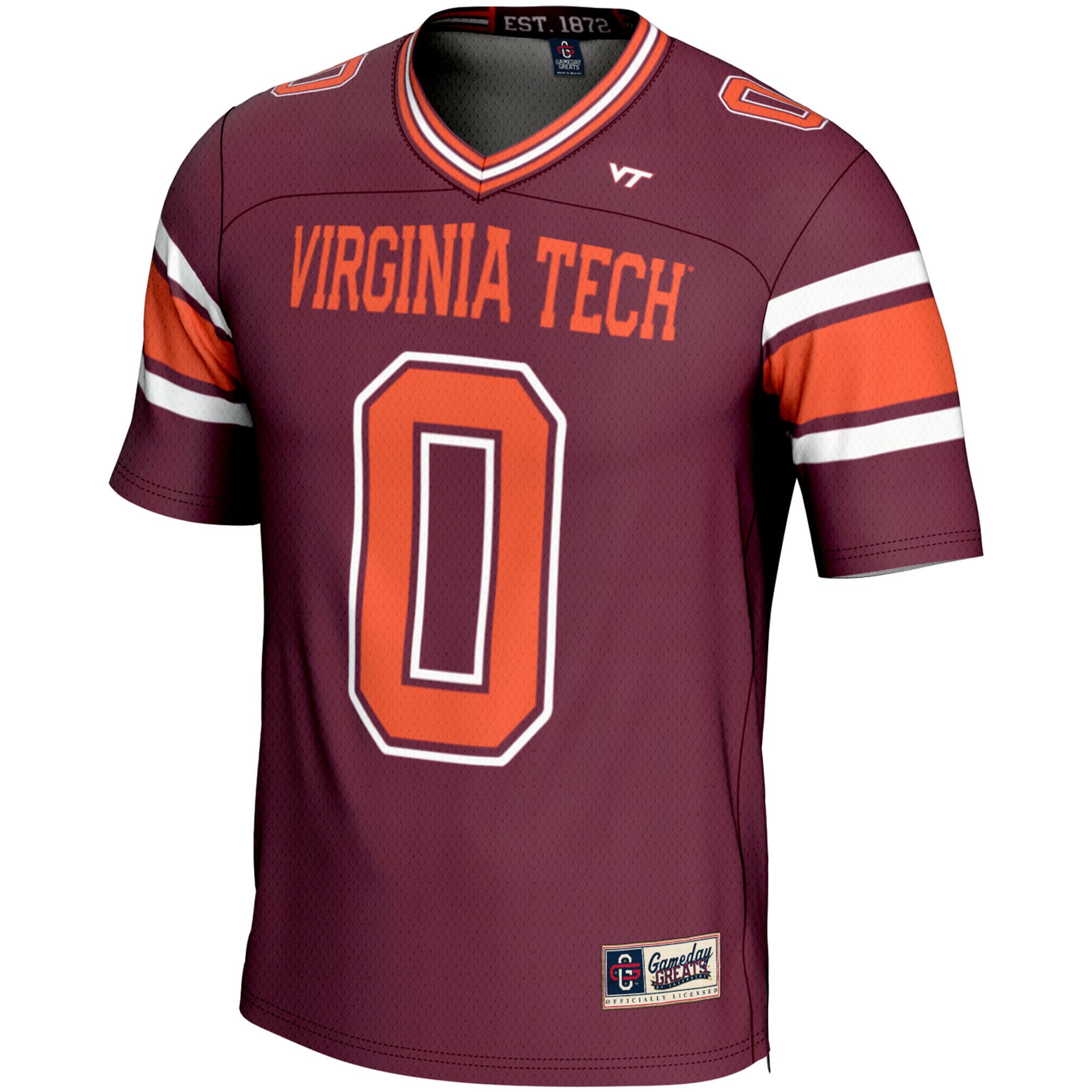[DDG] Ali Jennings Virginia Tech Hokies GameDay Greats NIL Player Football Jersey - Maroon