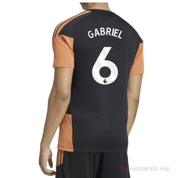 Arsenal Training Jersey Football Shirt 2026-2027 Gabriel #6