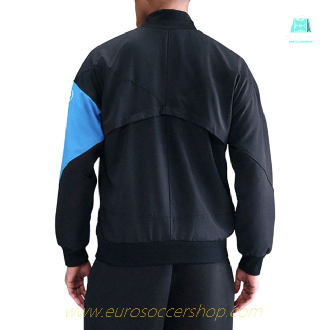 2025-2026 Atletico Madrid T90 Tracksuit Jacket (Black)