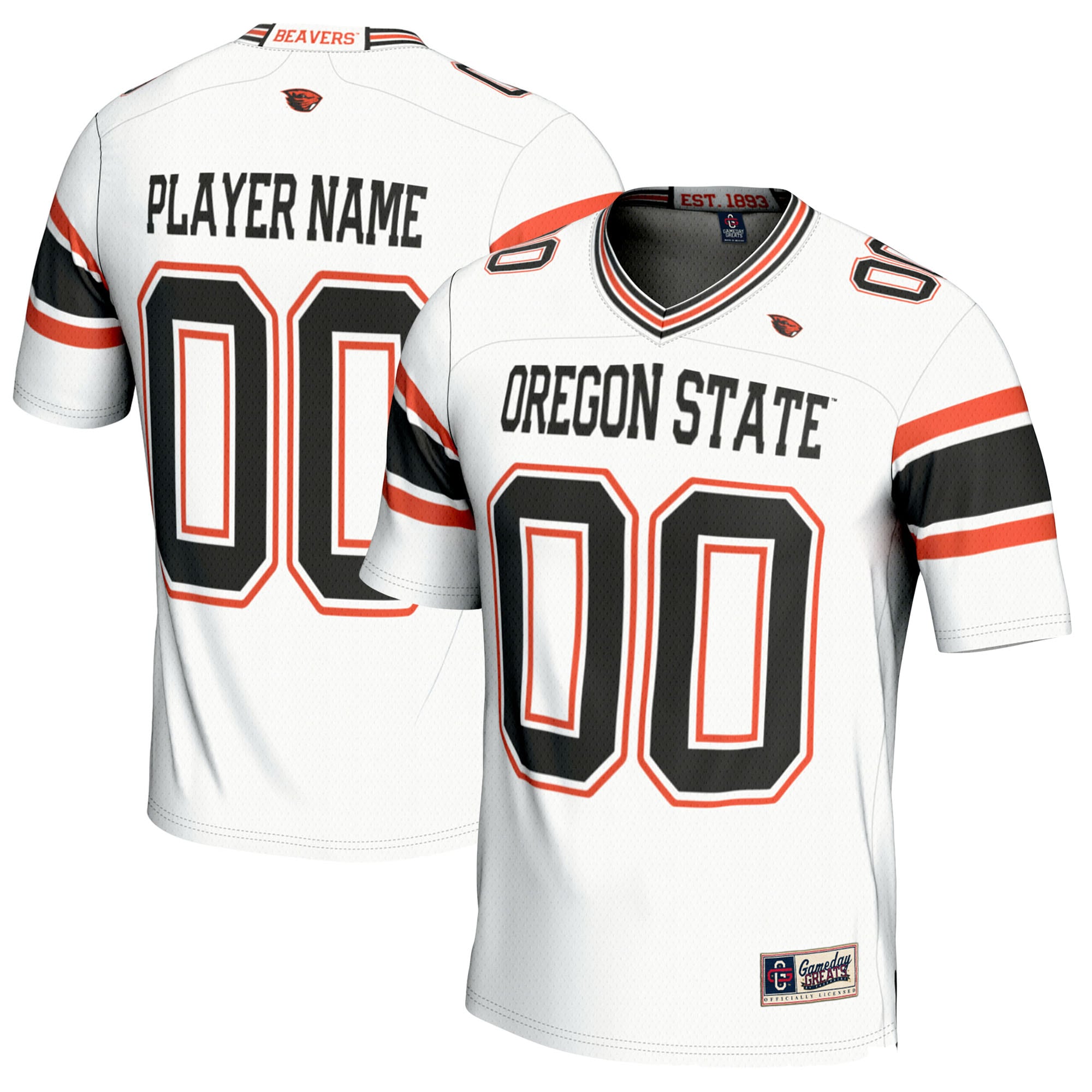 Oregon State Beavers GameDay Greats Youth NIL Pick-A-Player 2026/2027 Football Jersey - White