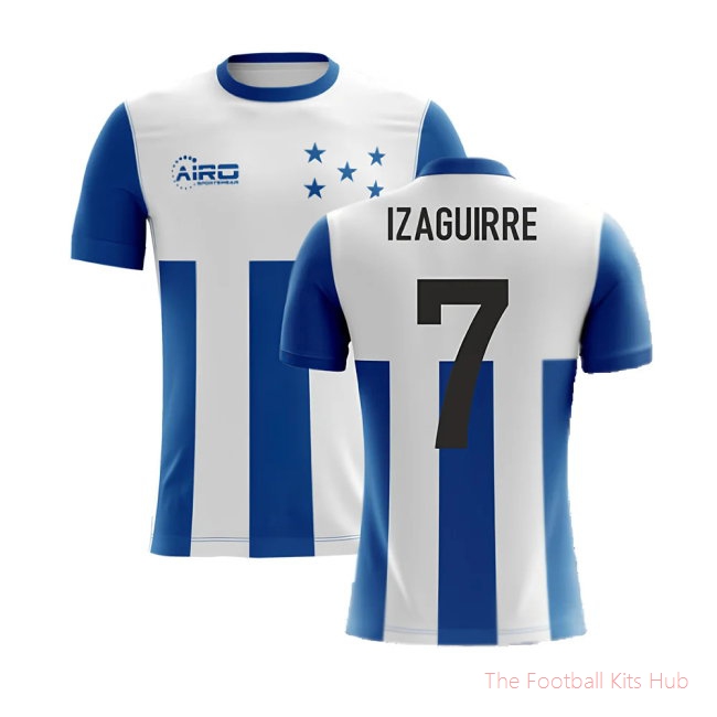 [LK] 2025/26 Honduras Airo Home Shirt (Izaguirre 7)