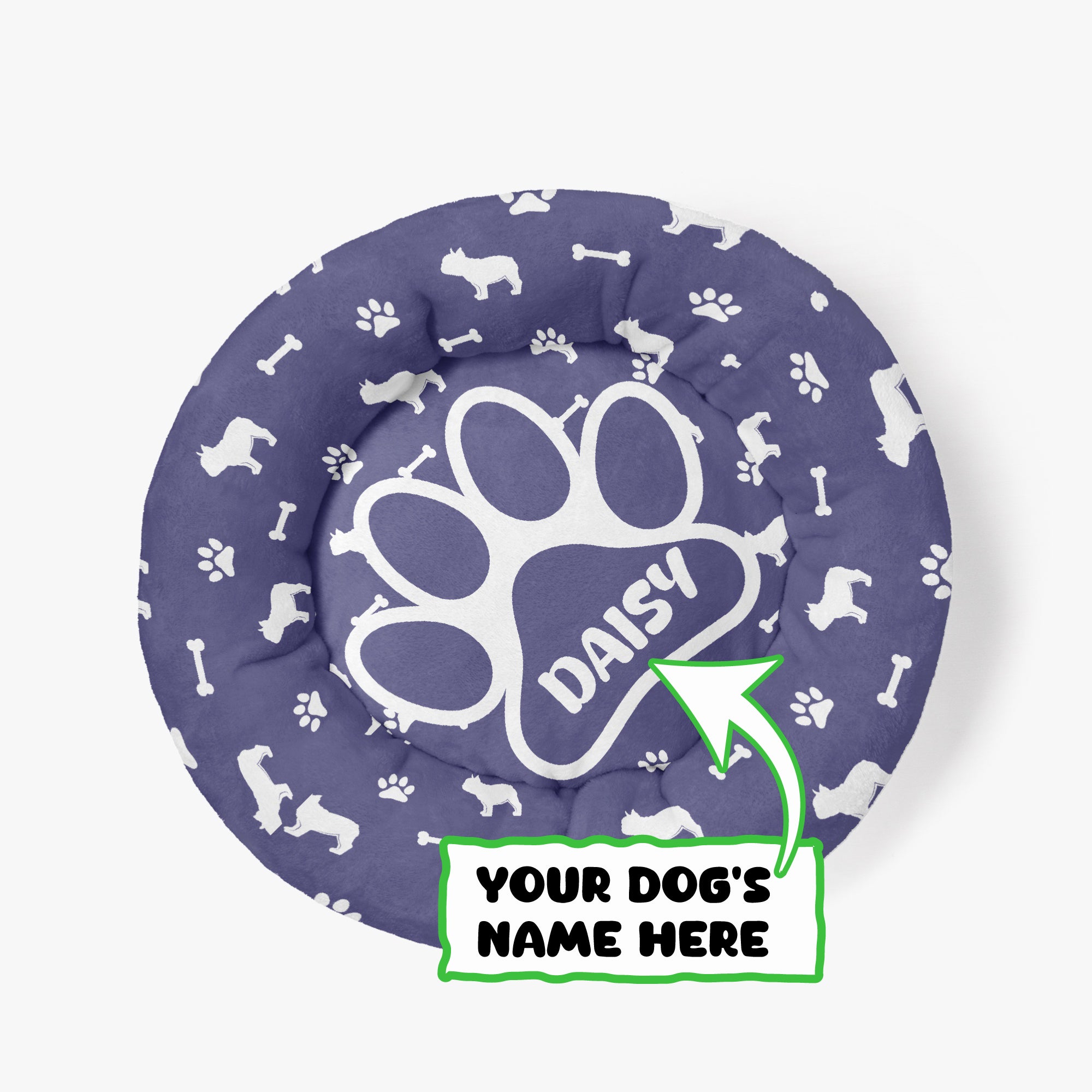 Airflow-Friendly Roy - Custom Cloud-comfort Frenchie Bed | Personaliz...