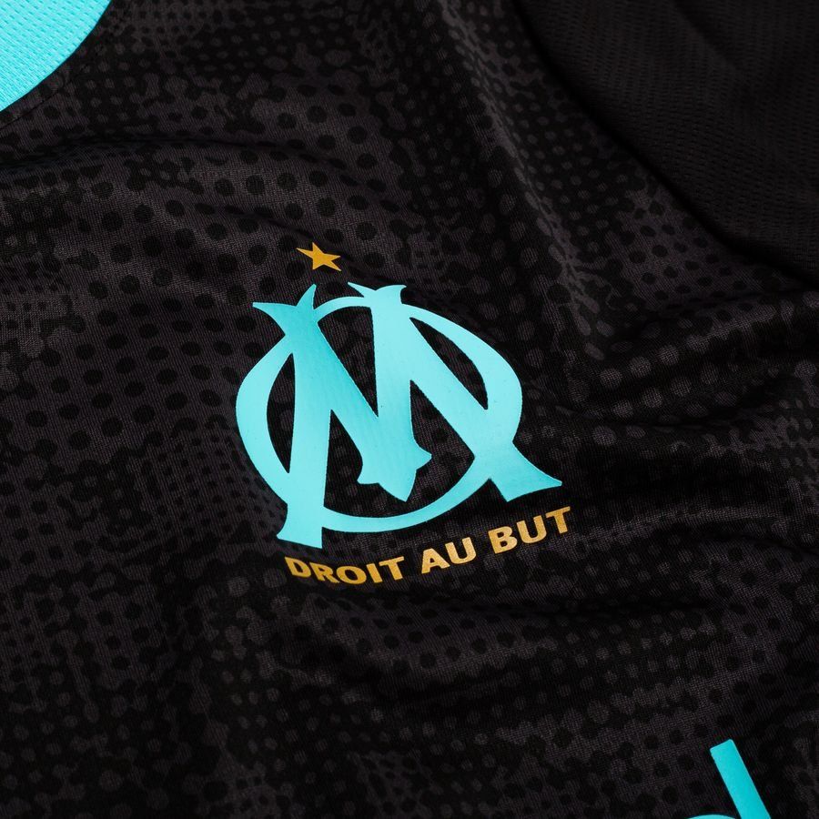 Marseille Training T Shirt Puma Jet Black/team Aqua