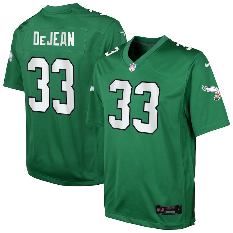 None Cooper DeJean PHI Eagles Retro Premium Jersey for NFL Fans