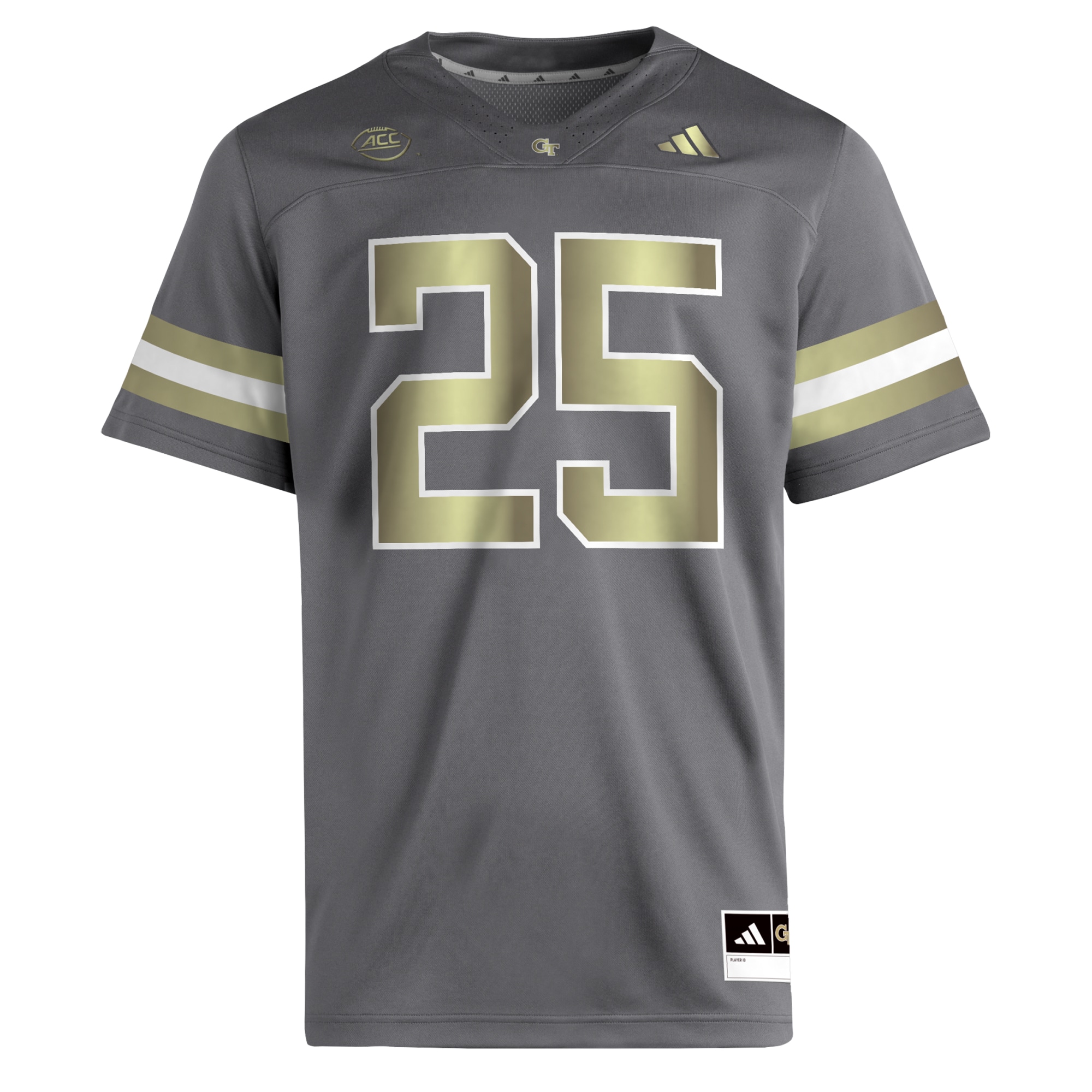 [DDG] Georgia Tech Yellow Jackets Premier Jersey - Gray