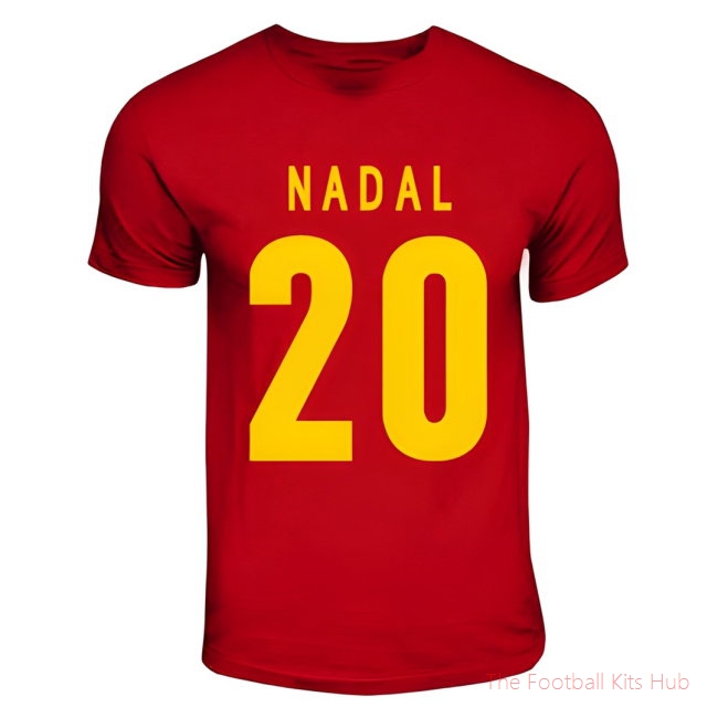 Miguel Angel Nadal Spain Hero T-shirt (red)