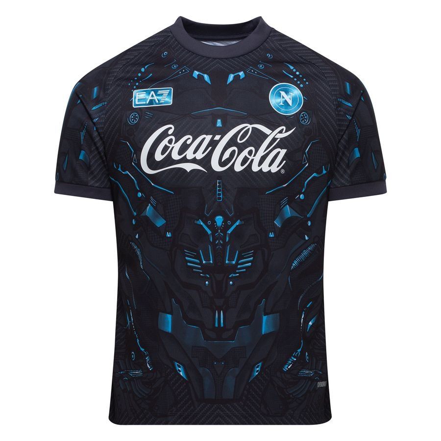 Napoli Training T Shirt Ebony Supporter Version